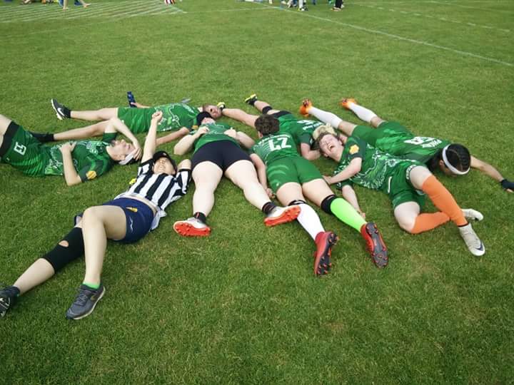 We're taking #abreak! Last night was our final practice before our Summer break.
In the upcoming week some of us will actually get some time off of quidditch, while quite a bunch of others will be travelling between <a href="/QuidditchWC2018/">Quidditch World Cup</a>.
Our practices resume on Thursday August 16th!