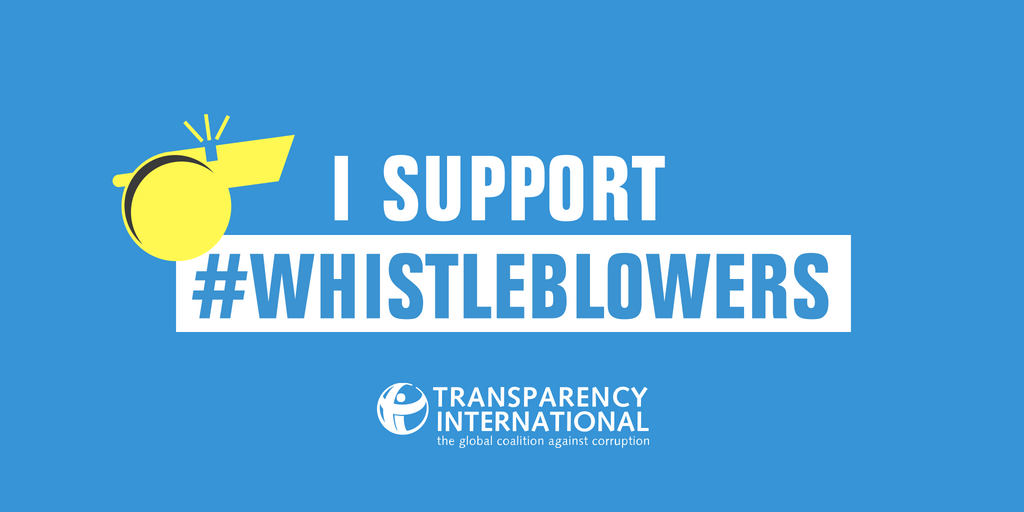 Tomorrow is World Whistleblowing Day 📣 RT and ❤ to your support to all #whistleblowers & the importance to #SpeakUp. #WWBD2018