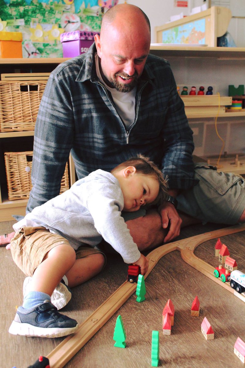 Last Friday morning we had a little Father's Day celebration at the nursery. We had 22 daddies join us for breakfast who then stayed and played for a little while! 😍 #Daddies #Nursery #Play #EarlyYears #EYFS