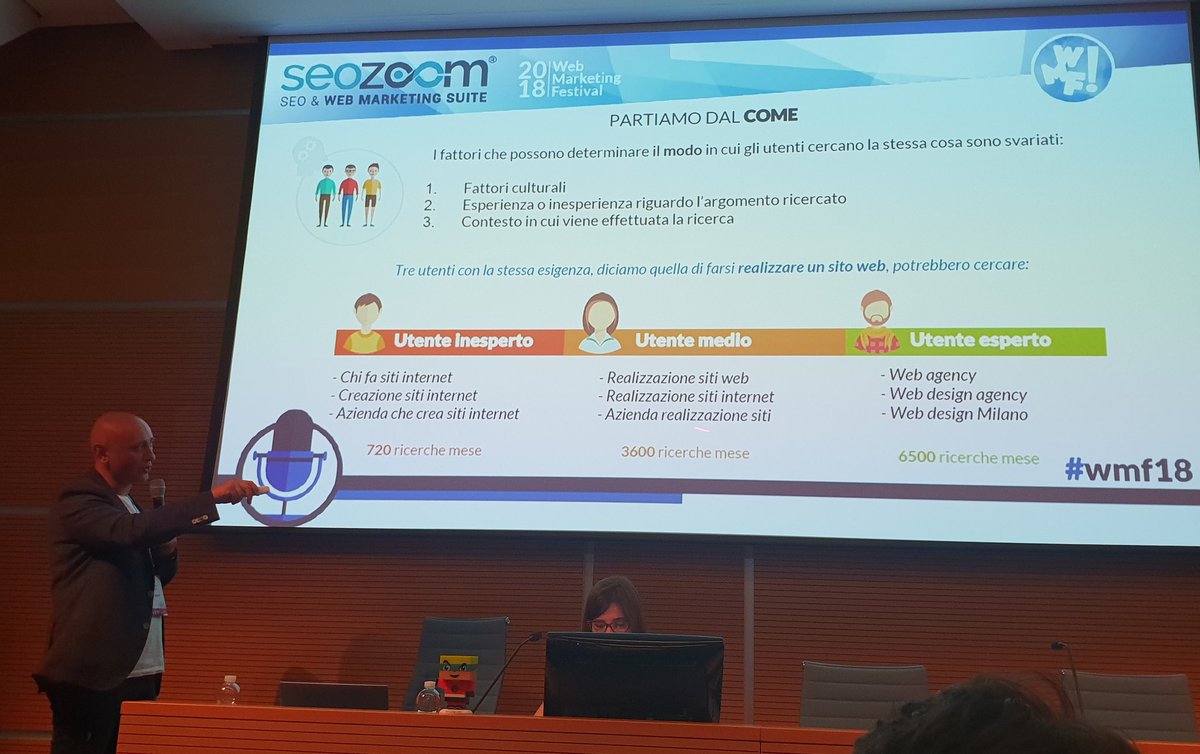 abcmarketingit's tweet photo. Utenti con le stesse esigenze possono cercare il servizio offerto dal nostro sito in modo differente, in base al loro livello e al grado di conoscenza del servizio. @idibiasi @seozoomtool a #wmf18 https://t.co/g7NHuhoLRy