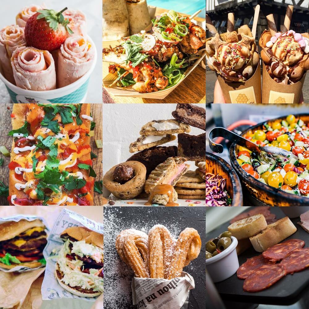 We have the #FridayFeeling working on <a href="/FestofFood/">FestivalofFood&Drink</a> sharing #deliciousness of our great exhibitors! tempt your tastebuds? Hungry? Book your tickets today! <a href="/somboonkitchen/">LittleSomboonKitchen</a> <a href="/_NinjaPig_/">Ninja Pig</a> <a href="/rubyloustreatco/">Rubylou's Treat Co</a> <a href="/PizzaTraders/">Pizza Traders</a> @bohnsfinest <a href="/churrosamigos/">Los Churros Amigos</a> <a href="/littlebubblebox/">Little Bubble Box</a> Enjoy the ☀️☀️☀️