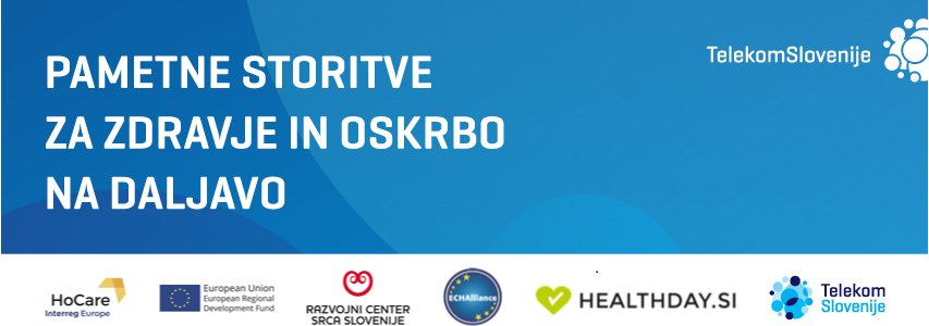 International event on innovative homecare solutions in Slovenia with <a href="/SrceSlovenije/">Heart of Slovenia</a> <a href="/TelekomSlo/">Telekom Slovenije</a> <a href="/HealthDaySi/">HealthDaySi</a> <a href="/NDA_ANEL/">ANEL</a> [26.06.2018 at 9:30 in Telekom Slovenija]. More info: shorturl.at/suBQ7
 <a href="/interregeurope/">Interreg Europe</a> 
#event #homecare