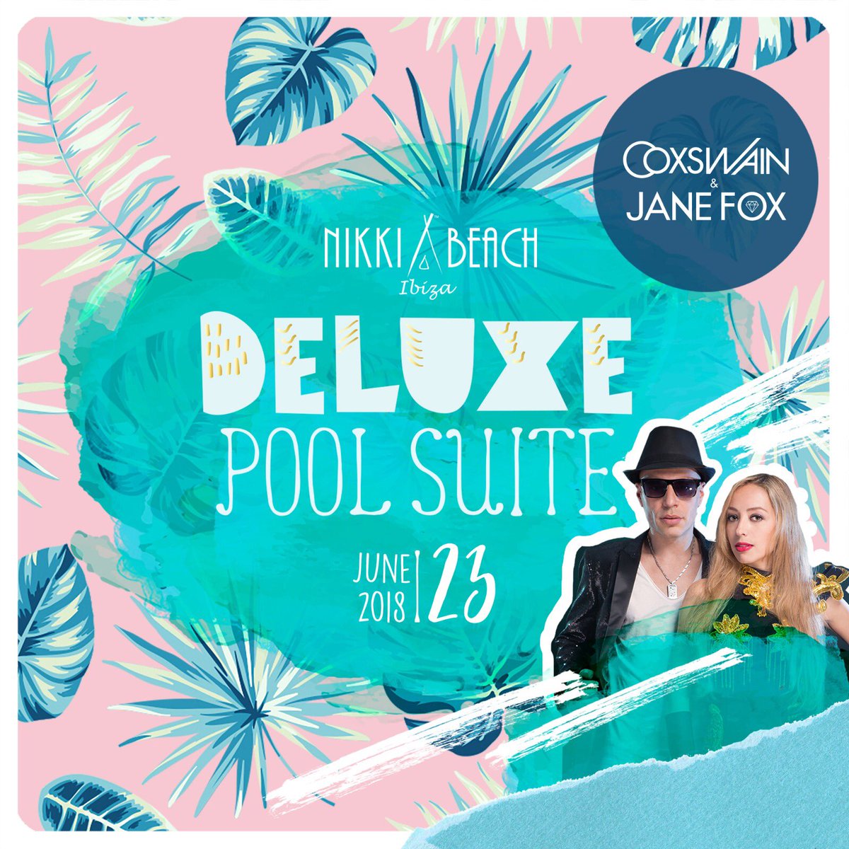 JANE__FOX's tweet photo. Are you ready for tomorrow? @djcoxswain & @JANE__FOX at @nikkibeachibiza !
From 15:00h to 18:00h !
The best house music!!🎤🎧 Enjoy the party with us! 🌴🍾💥
-
#janefox #coxswain #duo #artists #ibiza #ibiza2018 #nikkibeach #nikkibeachibiza #luxury #restaurant #beachclub #party https://t.co/pXl2q4FPpE