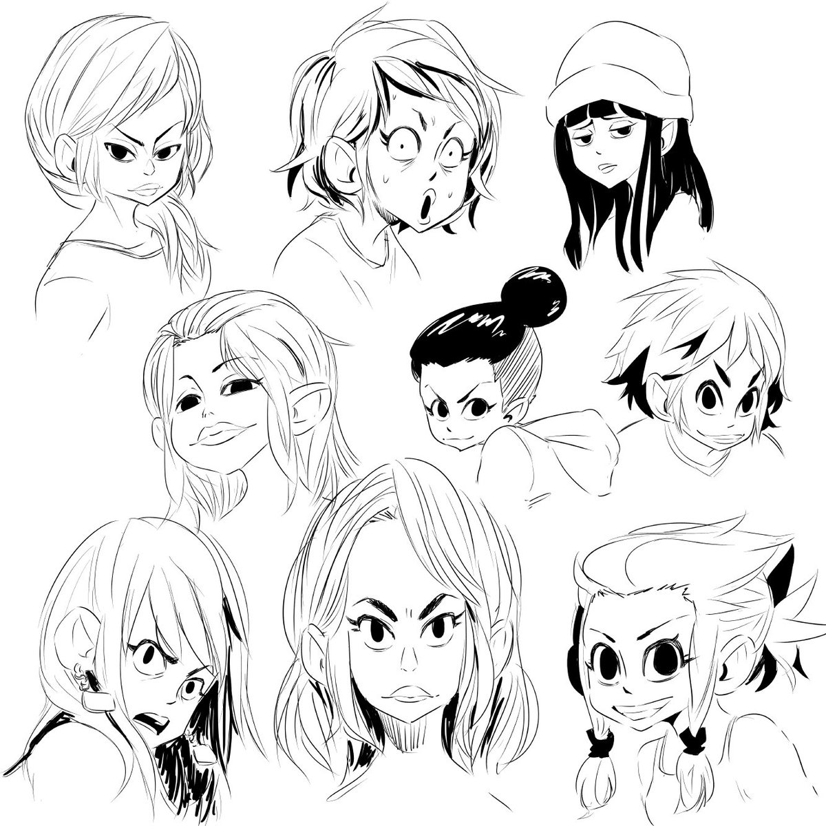 Dernière petite session de recherches de visages de filles 