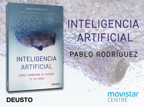 'Data can help prevent diseases, epidemics and catastrophes.' Join <a href="/pabloryr/">Pablo Rodriguez -</a> at <a href="/MovistarCentre/">Movistar Centre</a> in Barcelona on June 28th for insight on his book, 'Artificial Intelligence: How The World Will Change (and your life)': bit.ly/2MowhOR