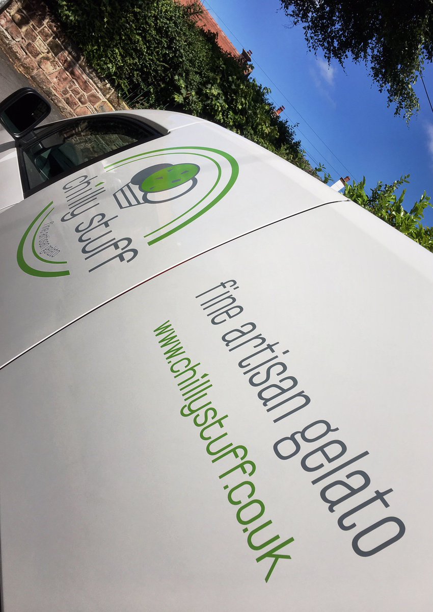 chilly stuff bus all clean ready for West Kirby Farmers Market tomorrow ...