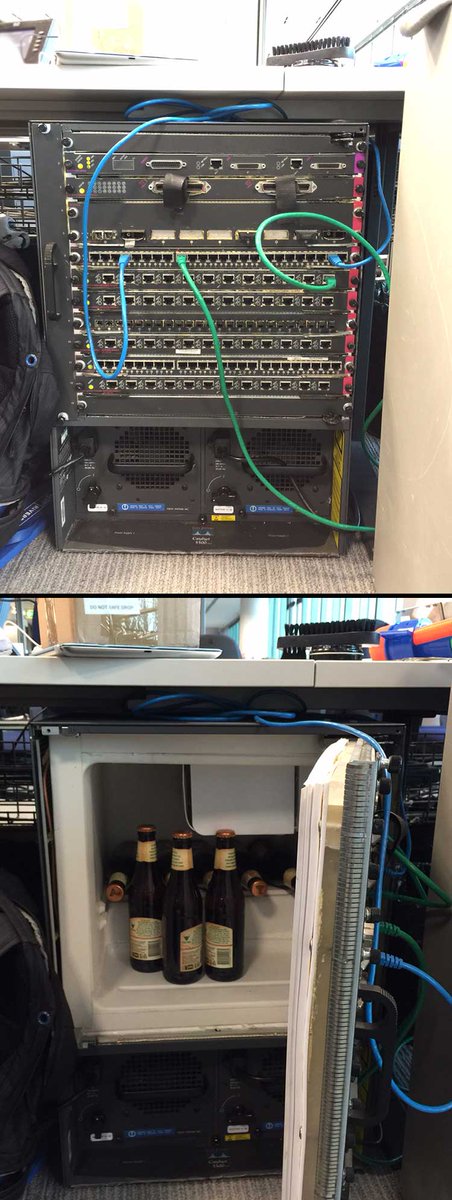 Just doing some router maintenance, brb. #Friday