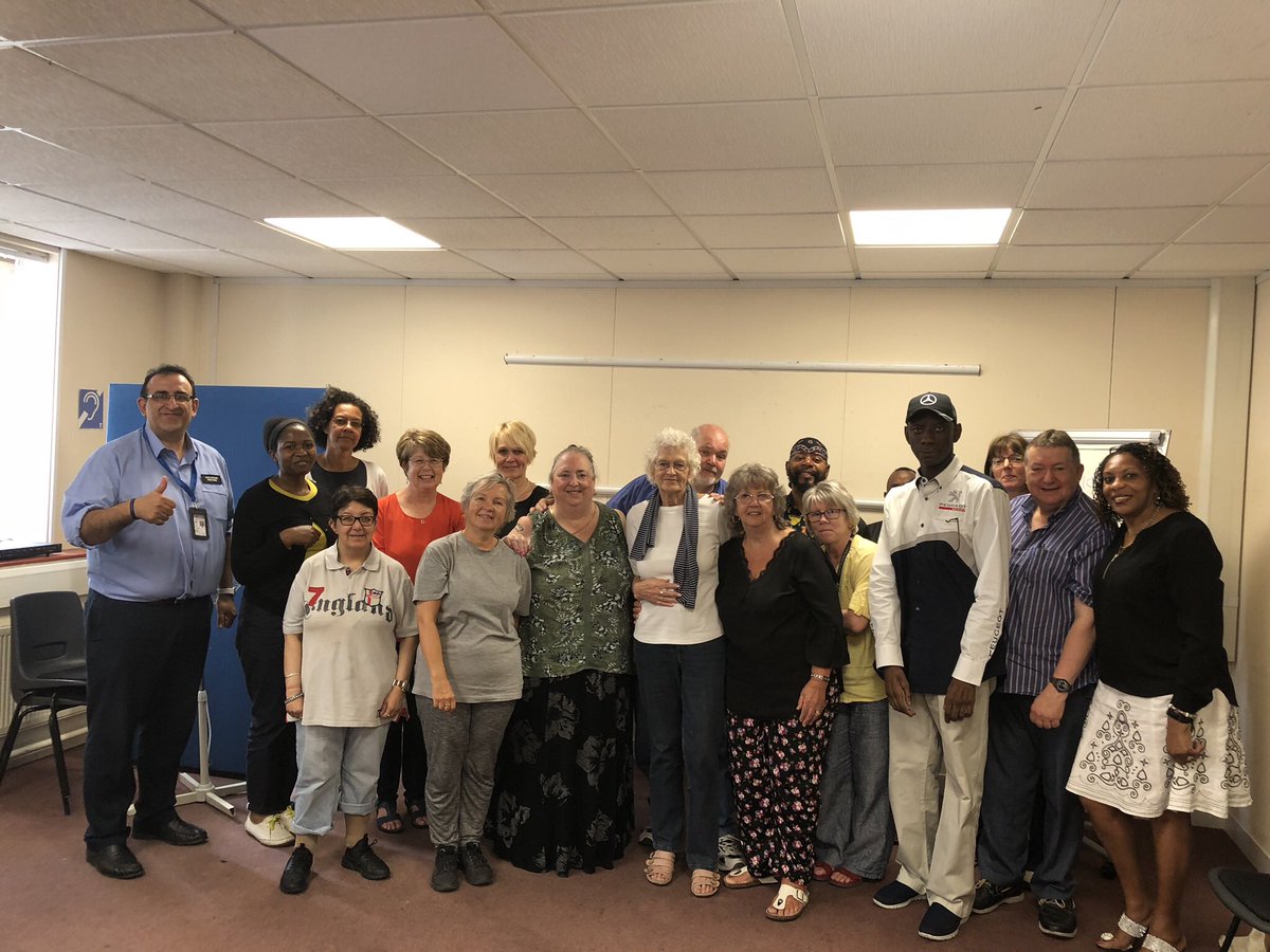 MPSEnfield's tweet photo. #Faithcom Thanks for the invitation to attend the monthly British Sign Language Advocacy meeting at communities house to support the challenges faced by Enfield’s deaf community. This was a great learning experience. Next meeting is the 19th of July. SMS https://t.co/xvENt2KN2V