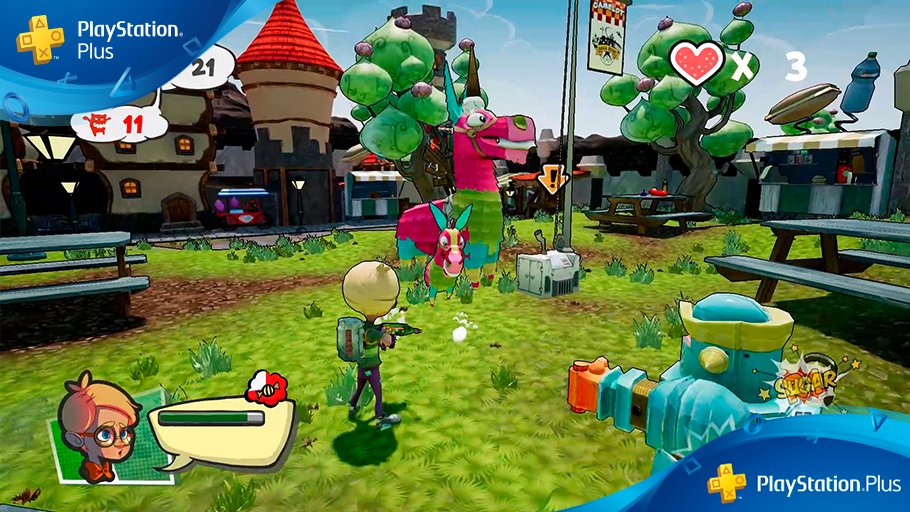 PSPlusES's tweet image. ¡Destruye a las piñatas o te destruirán a tí! 💪😏DESCARGA #RascalRevolt de @PSTalents sin coste adicional nuestro juego del mes por ser de #PSPlus 👉bit.ly/RascalRevoltPS4