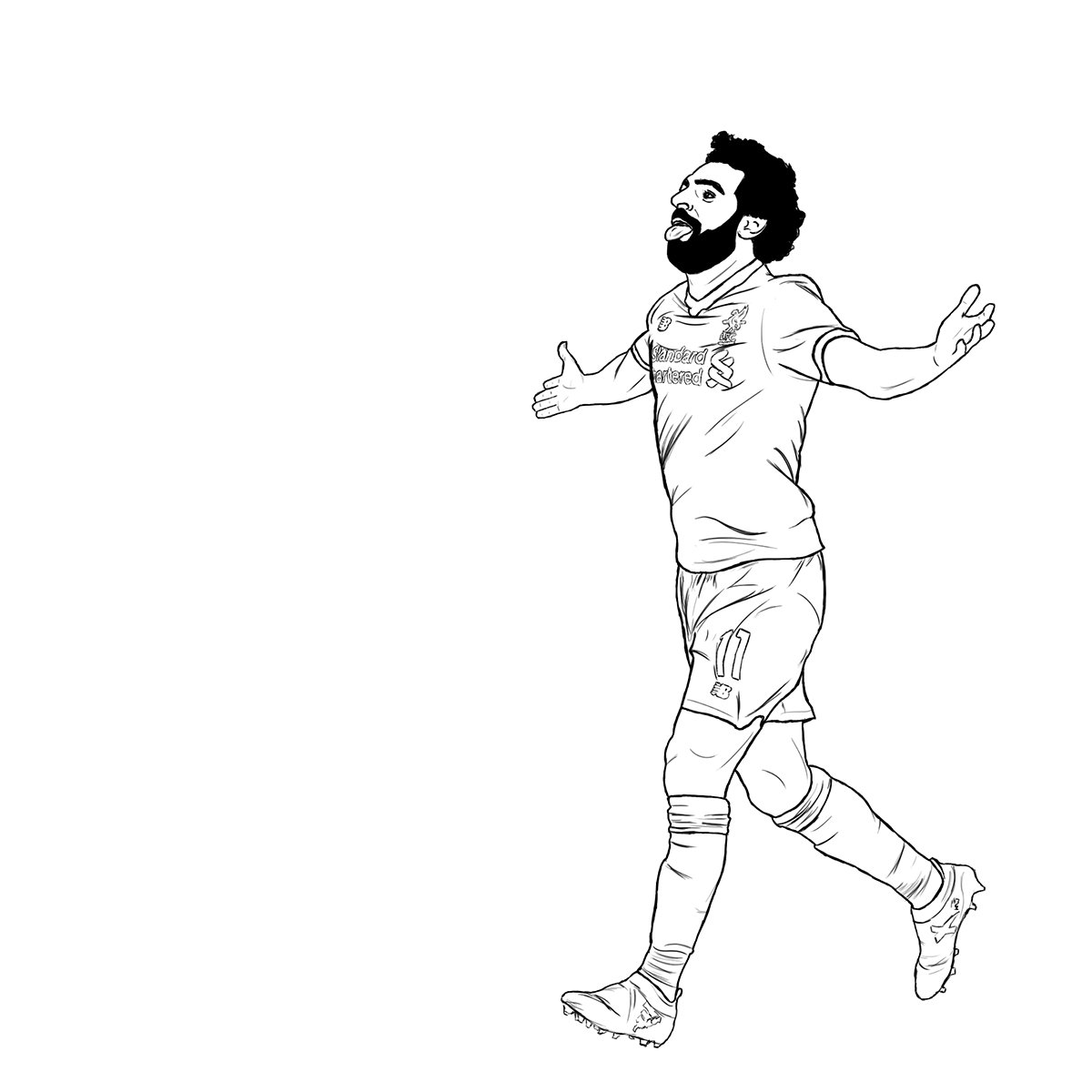 Mohamed Ghonemi on Twitter: "Mohamed Salah, One year Liverpool.…