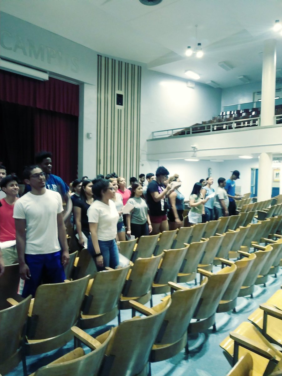 aupebrooklyn's tweet photo. Even graduation practice was powerful. #graduation2018 #aupefirst https://t.co/29NlCFWLai