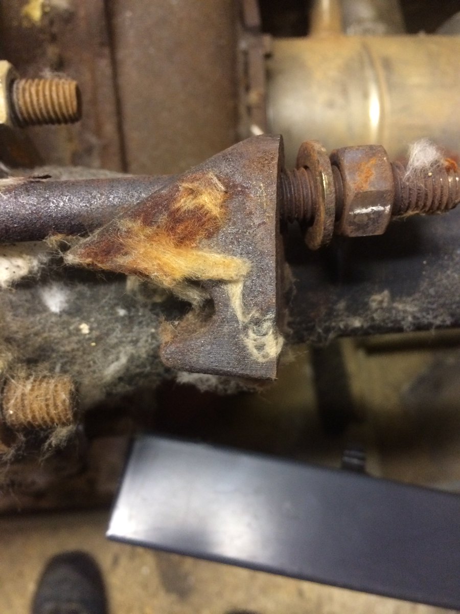 ActiveHeating1's tweet photo. This cast iron church boiler has lasted a long time through good servicing but the casing has finally cracked. The engineer could see the flame of the burner. The boiler was shut down and a new one is in the pipeline #Goodservicing #longlife https://t.co/1FN0thhU3I