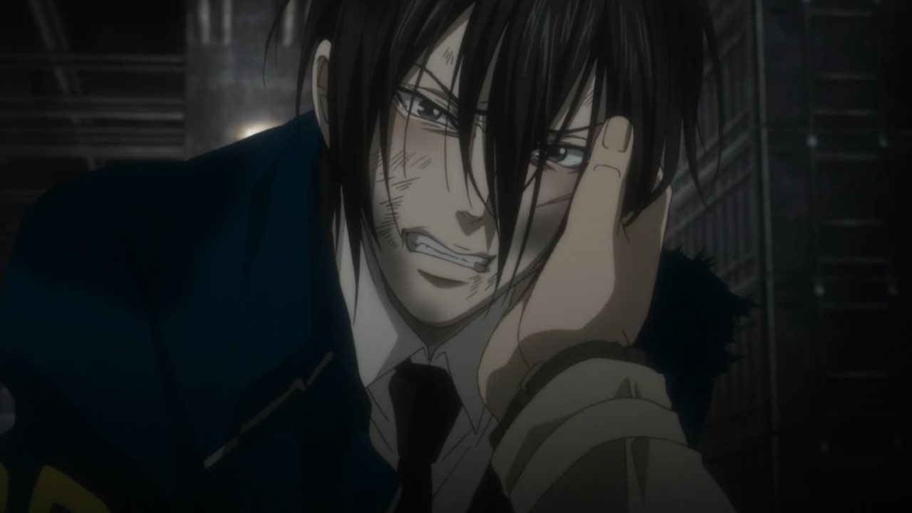 りんご Pa Twitter サイコパス2期 宜野座がイケメンすぎる 現実にいそうなイケメンメガネ スーツの下は筋肉 ちょっとノヴみたいな感じ 好きだな W Psychopath サイコパス 宜野座伸元