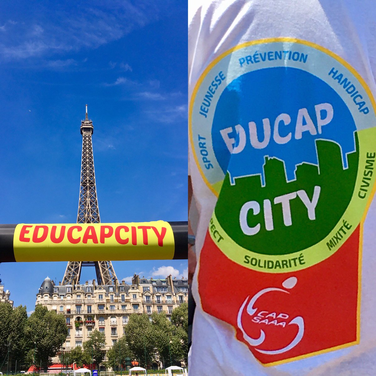 FredFlori's tweet photo. Educapcity ... formidable initiative de @RyadhSallem2017 : citoyenneté, sensibilisation à l'handicap. Le 20 juin, grand rallye ds Paris avec des enfants du CM1 à la 3me.  https://t.co/p4sn7qd4XR   #paris #EducapCity #handicap #citoyenneté #education #valeurs https://t.co/5lzFdaTJsZ