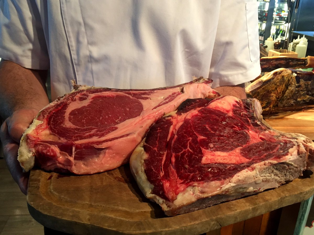 Qué mejor manera de empezar un buen fin de semana que viene estos lomos de Rubia Gallega y de alemana Fleckvieh. #vacanostra #Madrid #somoscarnivoros