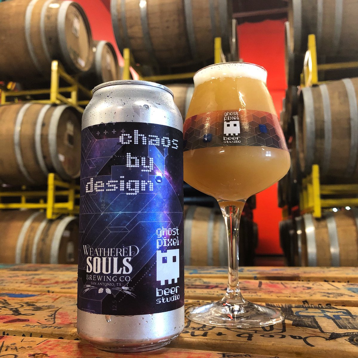 ghostpixelbeer's tweet photo. Oh yeah, it’s an IPA. Obviously. 

Available at S Presa at 4. One cs/person limit. $14/4pk, $75/cs.

Draft at 1604 next week, cans too if we still have any. More deets at https://t.co/I1iA9mqOPp https://t.co/3951nDU44p