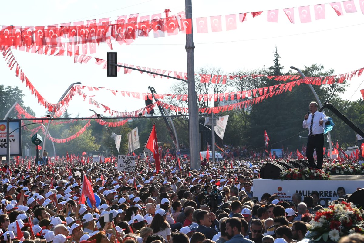 BocekMuhittin's tweet photo. #HepimizinCumhurbaşkanı Cumhurbaşkanı adayımız Sayın @vekilince #Ankara Tandoğan Meydanı'nda muhteşem bir mitinge imza attı. Bu coşkulu mitinge tanıklık ederek, artık halkın iktidarı için #TAMAM diyoruz. https://t.co/JOKektzGaw