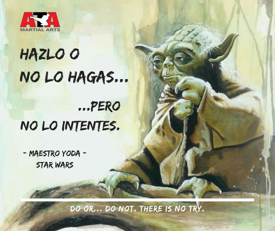 ATAMalvinMA's tweet photo. Motivation of the Master Yoda 🙏🏼

#ATAUruguay #Taekwondo #TKD #SongahmTaekwondo #YoSiPuedo #Disciplina #Confianza https://t.co/PjxFeJngI5