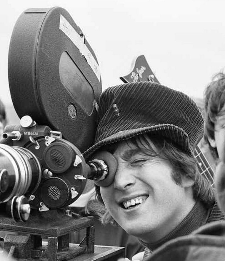 #JohnLennon🎩#SalisburyPlain, #Wiltshire. 1965