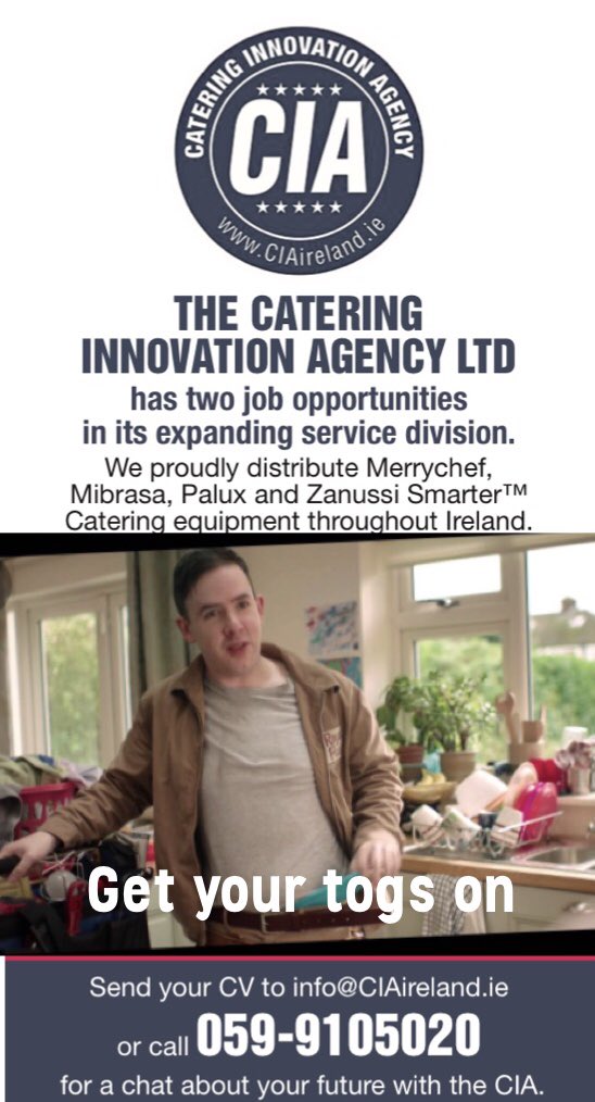 CIAcateringequi's tweet photo. #electrican #job #butnothim #jobsireland https://t.co/YAQ2VKKZqa