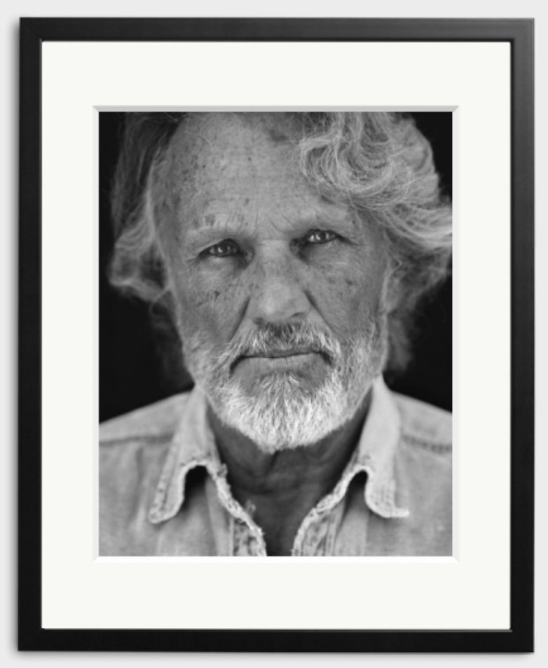 Happy Birthday to Kris Kristofferson, photographed by in 2007.  
