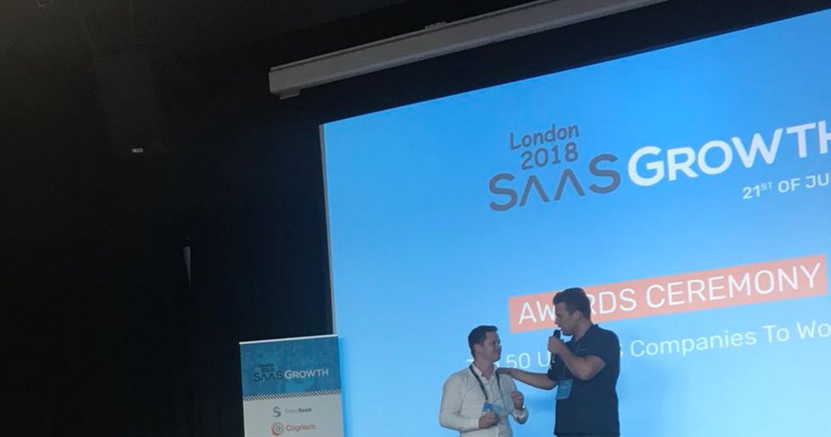 BrightpearlHQ's tweet photo. We're not one to brag, but we're delighted to #win this year's ‘Top 50 UK SaaS company’s to work for’ - being commended for creating an encouraging &amp; supportive work environment. 🏆 | More here https://t.co/WshraCjkK4 #SaaSGrowth2018 #winning #goodnewsfriday #onebrightpearl https://t.co/evCNEobSDf