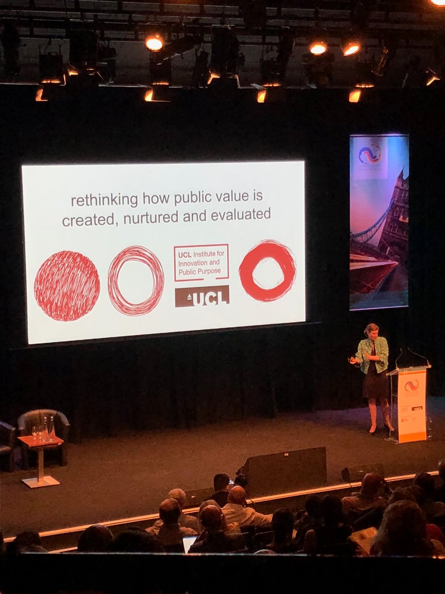 _ISBE's tweet photo. Call for a revolution from @MazzucatoM. Moving from polarised ‘value-creator’ and ‘enabler’ stereotypes towards true co-creators for mission-oriented #research & #innovation #uiin2018 https://t.co/LcKcuhOGHc