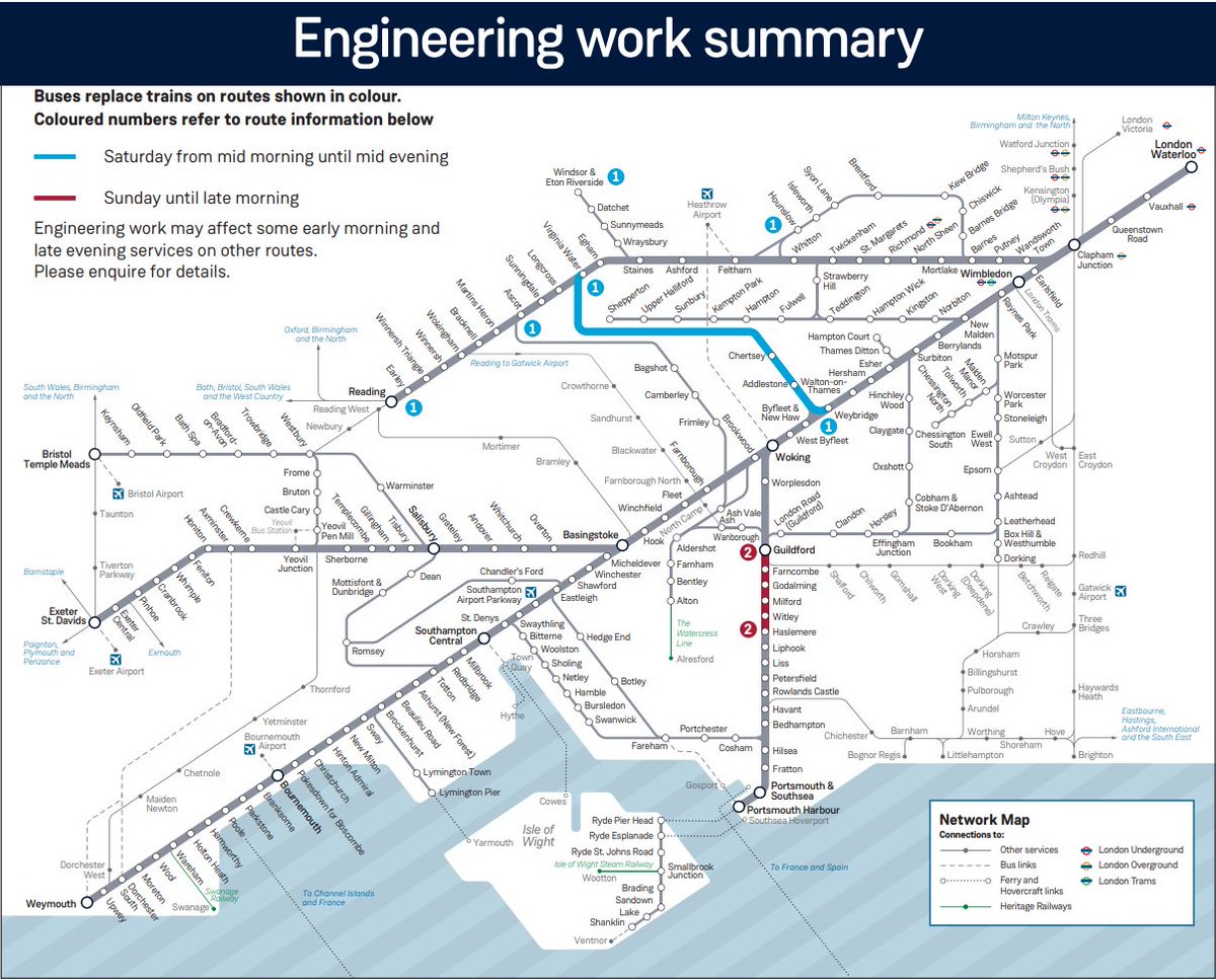 Weybridge Train Line Map Swr Help On Twitter: "🚧 Replacement Buses Between Virginia Water & Weybridge, Revised Trains Between Staines & Windsor On 23 June. Https://T.co/Uzuwnh9E44 On 24 June, @Networkrail Engineering Works May Affect Your Journey Weybridge Train Line Map Swr Help On Twitter: "🚧 Replacement Buses Between Virginia Water & Weybridge, Revised Trains Between Staines & Windsor On 23 June. Https://T.co/Uzuwnh9E44 On 24 June, @Networkrail Engineering Works May Affect Your Journey