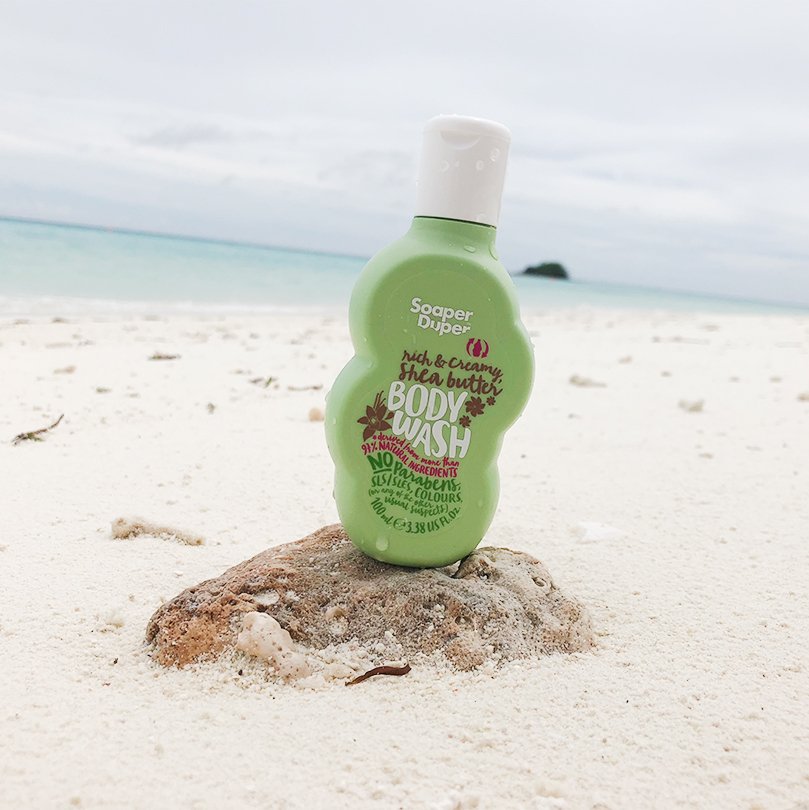 OK. Trick question. 
Is this our mini Vanilla Body Wash bubble bottle, or is it our big 
Vanilla Body Wash bubble bottle?
