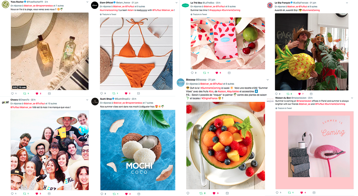 kalamari_agency's tweet photo. Nous ne pouvions pas mieux commencer l'#été qu'avec cette super opé #SocialMedia #B2B organisée pour notre client @deliver_ee et son partenaire @Truffaut ! De belles participations 👍 et de beaux palmiers 🌴 https://t.co/PnG8mhSQk9
