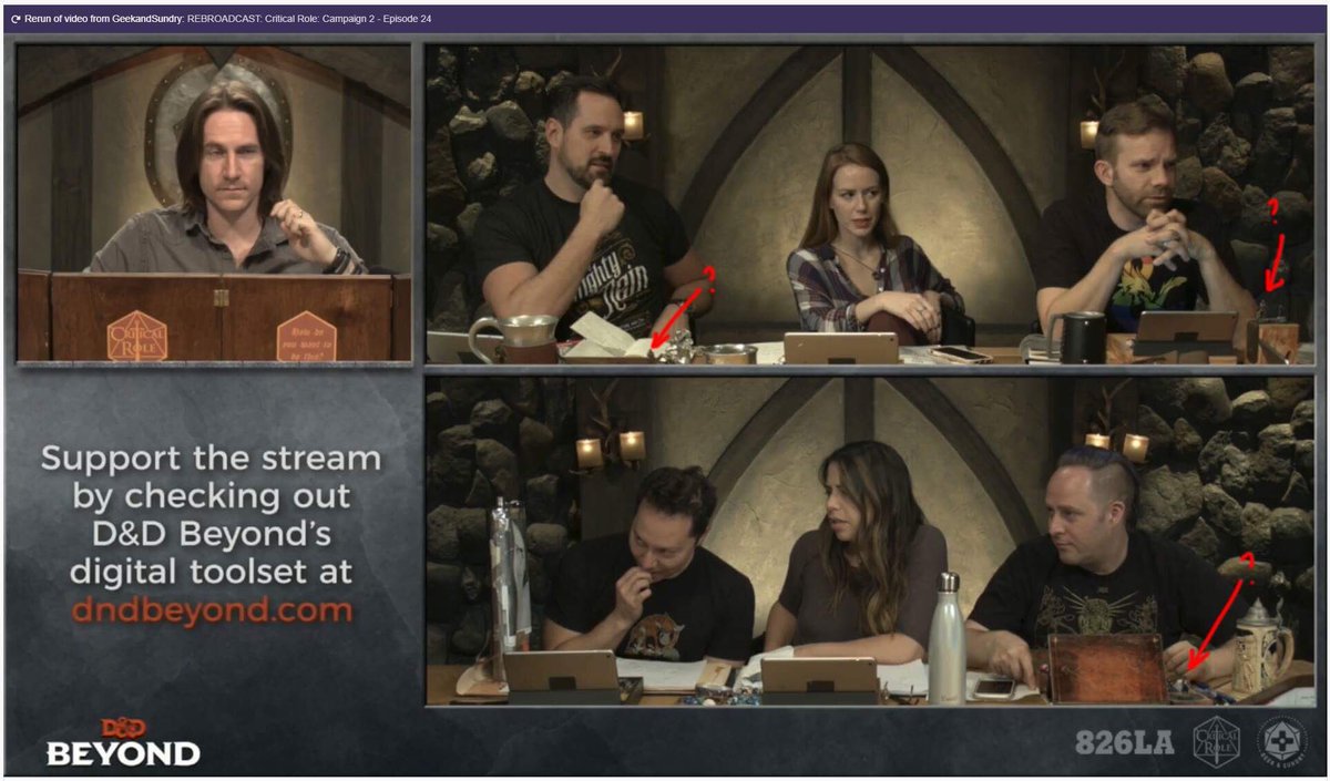 virtualONmars's tweet image. What are these I see at #criticalrole last night??? New miniatures spotted!