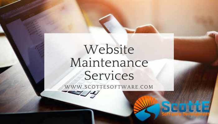 scottesoftware's tweet photo. Now that you have built and launched your website, it is critical that the site continues to be maintained. ScottE Software Website Maintenance Services focuses on ensuring your site is protected.
https://t.co/JRq8lI2zXY 
#Website #HoCoTech #MDTech https://t.co/8WSjW1Va6r