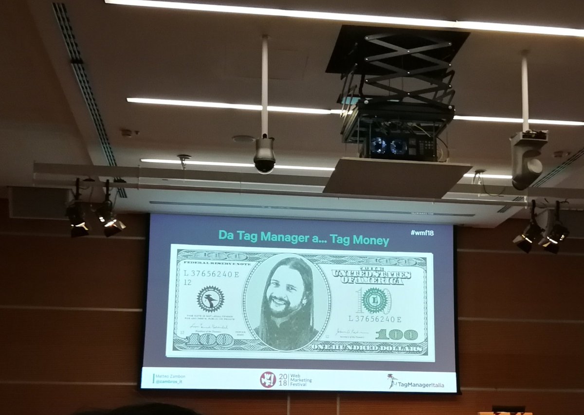 #wmf18 E vediamo di capire qualcosa di #googletagmanager <a href="/zambros_it/">Matteo Zambon</a>