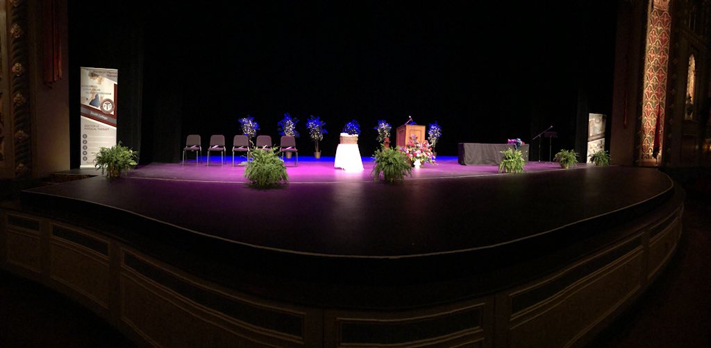 timothywflynn's tweet image. Preparations complete time for @southcollegedpt Class of 2018 Graduation Ceremony!!  #DPTin2