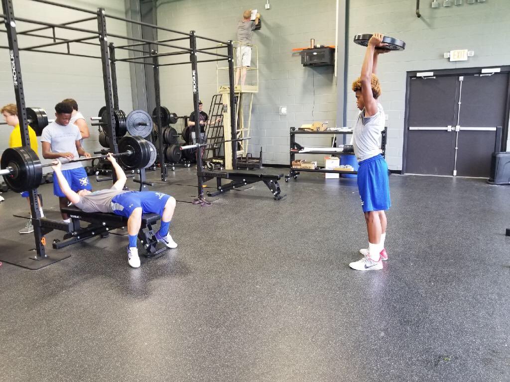 BBSfootball's tweet photo. Heading into the @tssaa mandatory dead period bigger, faster, and stronger! #weareBUCCANEERS https://t.co/zSsVSQemRf