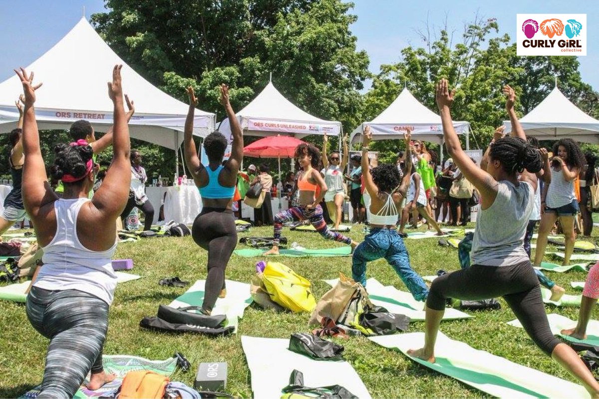ILOVECGC's tweet photo. Nothing wrong with a little morning stretch 🤸🏾♂️ #fbf #curlfest2016 #naturalbeauty #naturalhair #realbodiesmatter #naturalbeautyfestival #CURLFEST #curlygirlcollective https://t.co/bxIpsJW8A2