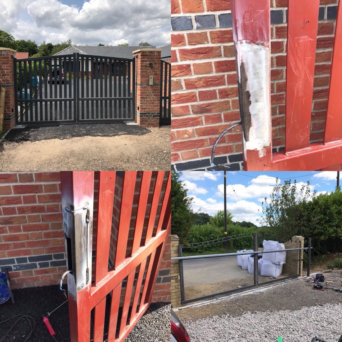 So over the last week, I’ve finished one project, removed and replaced a lock and just started on a new sliding gate #Suffolk #essex #cambridgeshire