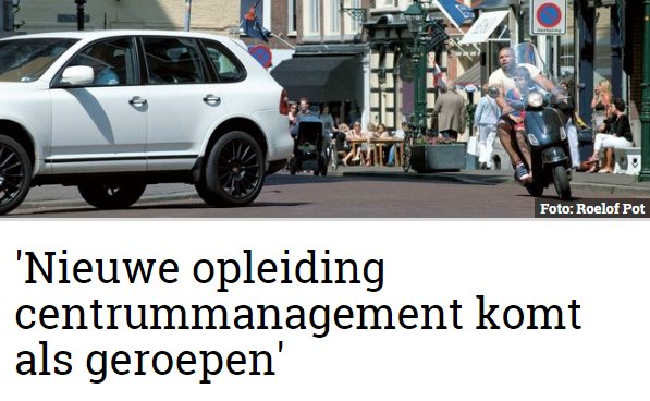 stadszaken's tweet photo. Er is een tekort aan capabele centrummanagers. De nieuwe Centrum Management Academy moet dat verhelpen. Centrummanagement is namelijk geen makkelijke opgave. Nel de Jager: 'Het  is een soort schaakspel, je moet continu een paar stappen vooruit denken.' 
https://t.co/3BY2dHuDiJ https://t.co/IYvbEfMPUG