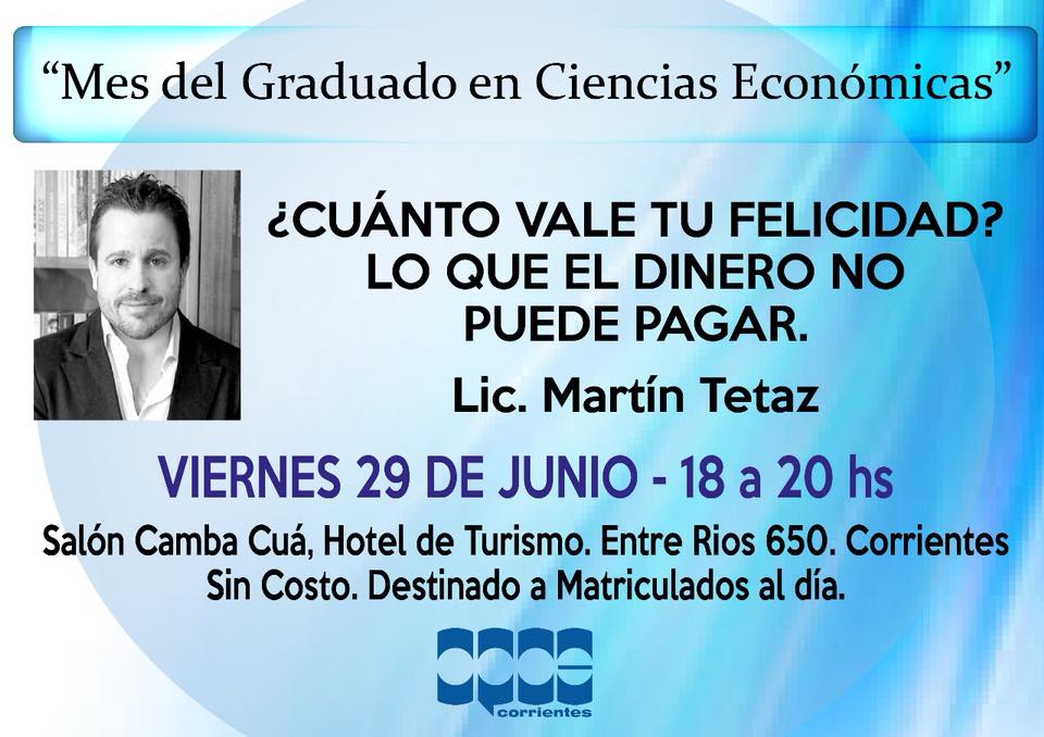RevistaFCEUNNE's tweet photo. 29 de junio / #CPCECorrientes / #Charla / Corrientes / Argentina
Link de inscripción: https://t.co/CItzk2bylT.
Cupos limitados. Se solicitará identificación al momento de la acreditación. https://t.co/P6RTr7lPeU