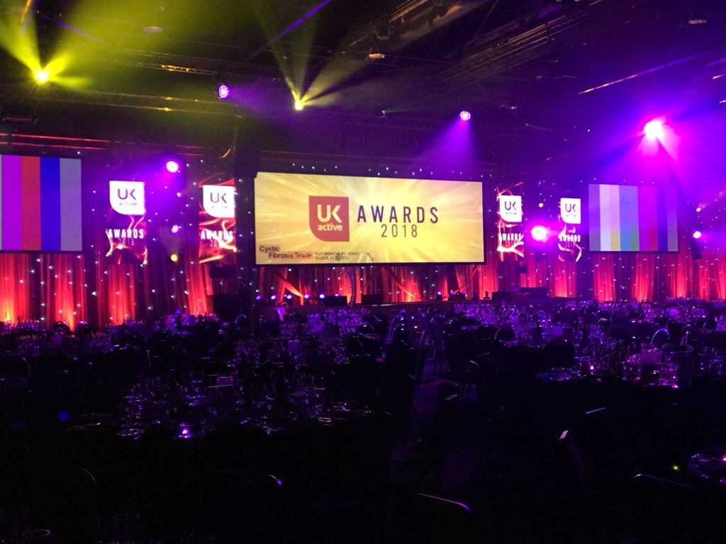 SarahKCopas's tweet photo. What a great day yesterday working with the @_ukactive team on their 2018 awards! Such an inspiring bunch of people! #activeuprising #eventsprofs #manchestercentral https://t.co/nMxQkhREGd