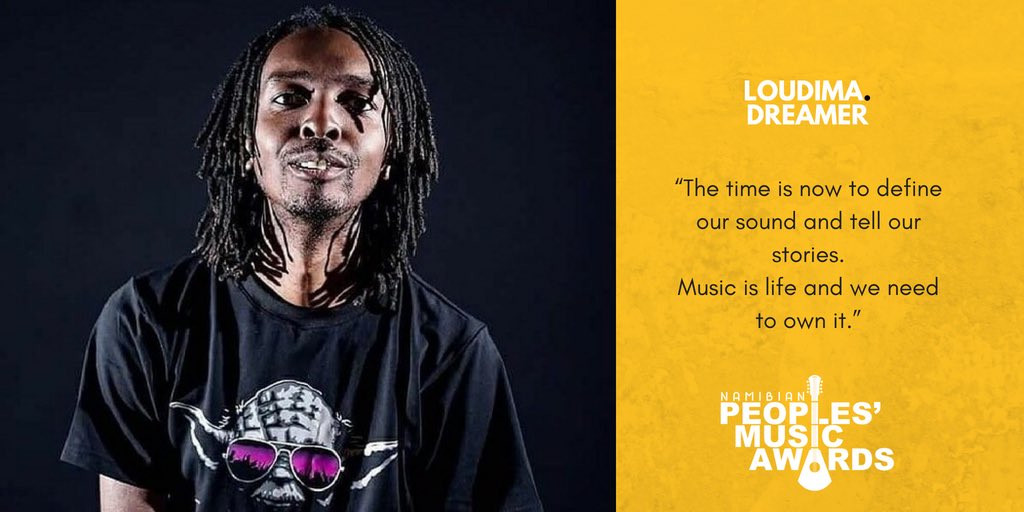 NPMusicAwards's tweet photo. “The time is now to define our sound and tell our stories. Music is life and we need to own it.” - @LoudimaD 

Congratulations on your new track featuring @slickartie! 

About to be the countries biggest fan voted awards! #NPMA’s 🏆 https://t.co/pUyfX93hx4