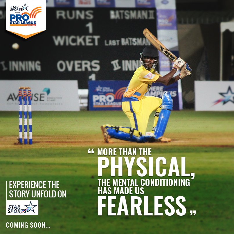 Cricket isn't just a physical game but also about attaining the right mindset to deal with pressure and overcoming obstacles. 
Watch how the young school kids transformed into cricketing champions by following their journey on <a href="/StarSportsIndia/">Star Sports</a>.
Coming soon

#DiyaMaukaMaarChauka