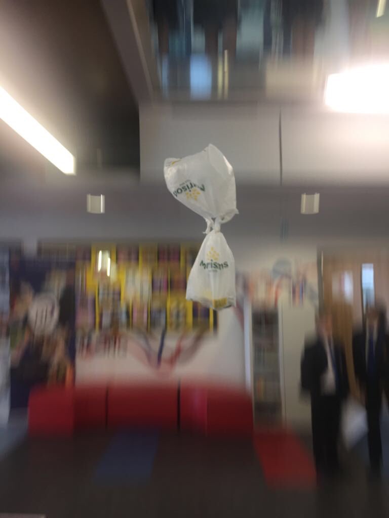 WadedeaconMaths's tweet photo. Year 7s working out their average speed safely delivering their packages to the ground floor https://t.co/kQtfVcKK9T