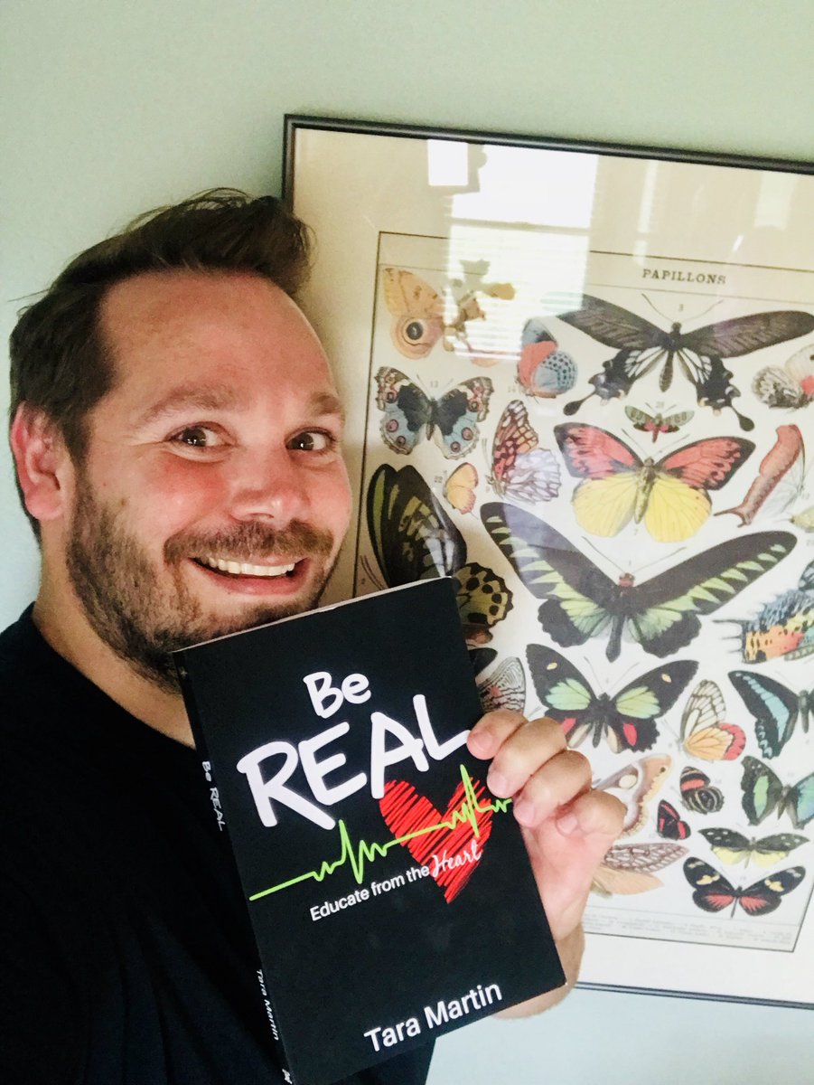 drmcclard's tweet photo. Getting a @dbc_inc book is always exciting, but opening one a friend wrote has me saying “Yayzers”! Is that right @TaraMartinEDU? A few pages in and loving it! #REALedu #tlap #dbcbookface #SoSmooth https://t.co/6U91HqRIjm