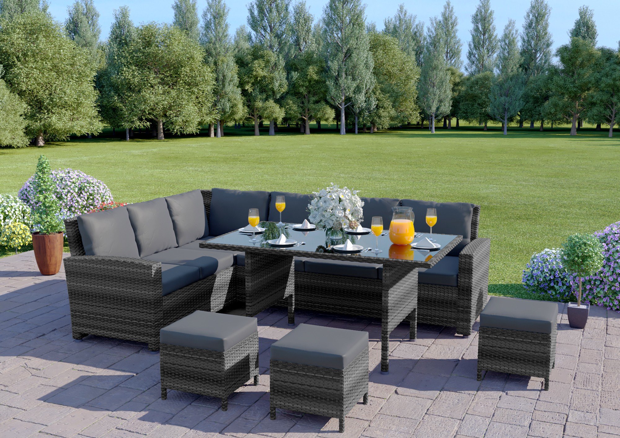Abreo rattan furniture deals