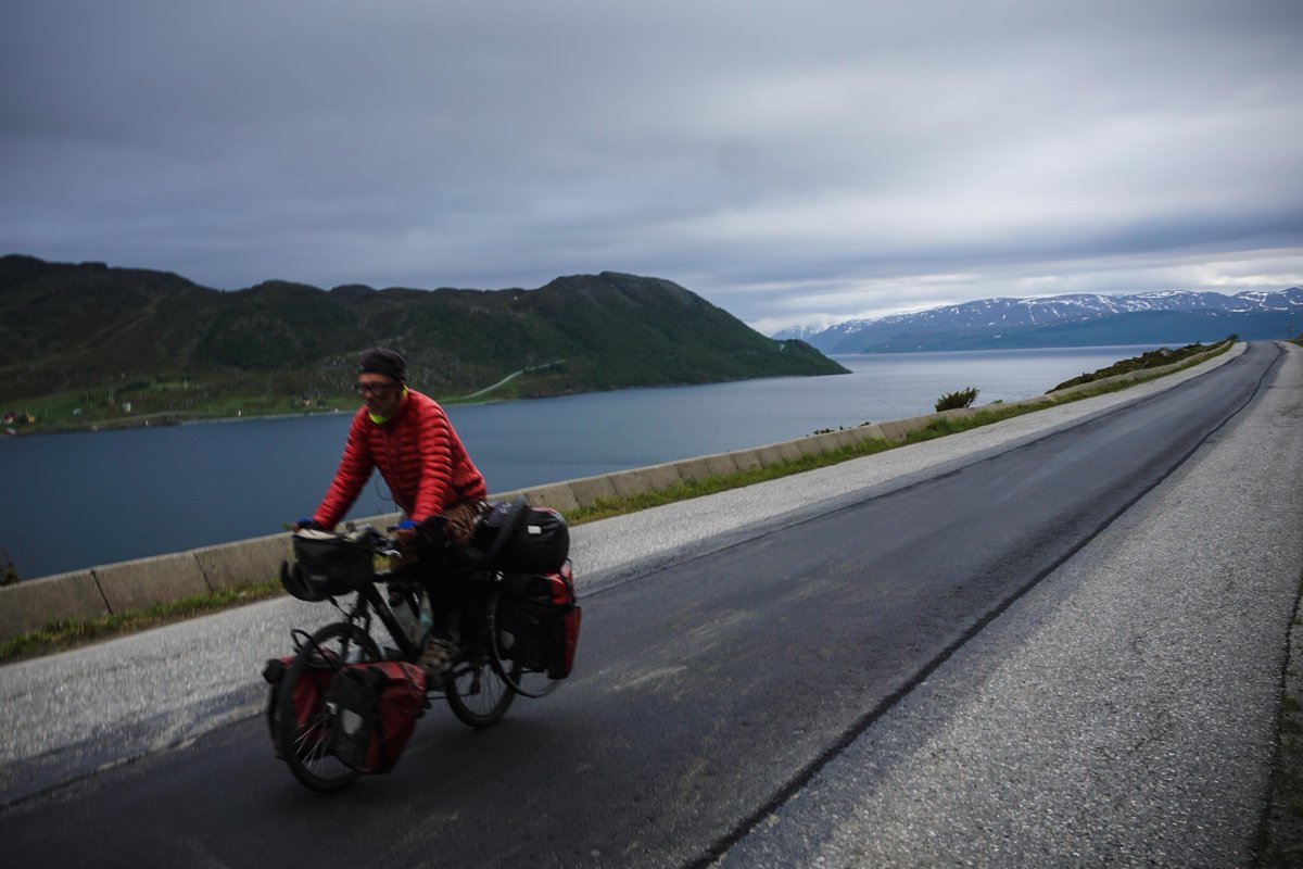 worldbiking's tweet photo. SUMMER in Norway...time to test your heaviest winter jacket! https://t.co/h8jlhqINpx