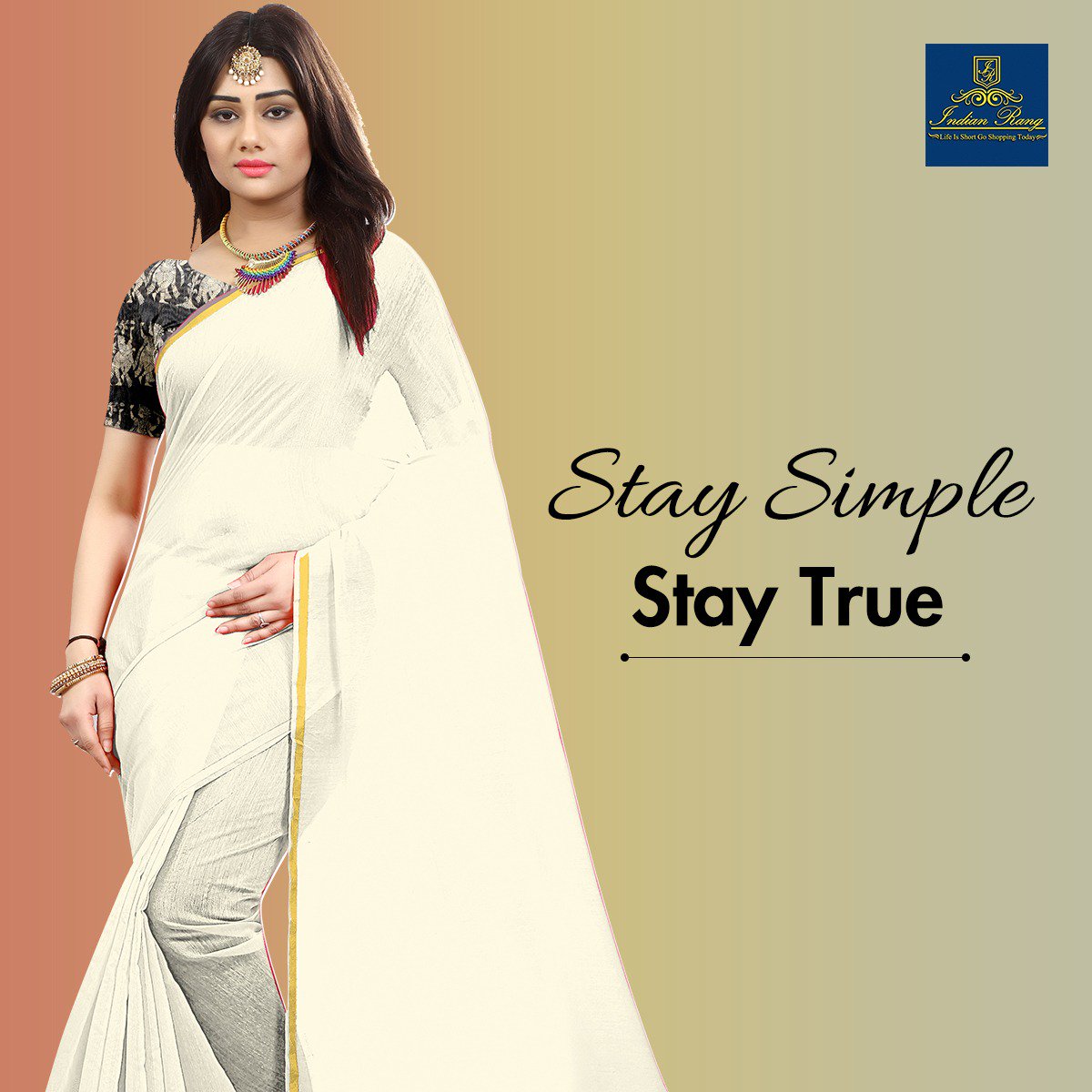 indian_rang's tweet image. Stay Simple, Stay True!
#simplesaree #Trendy #Truelook
indianrang.com