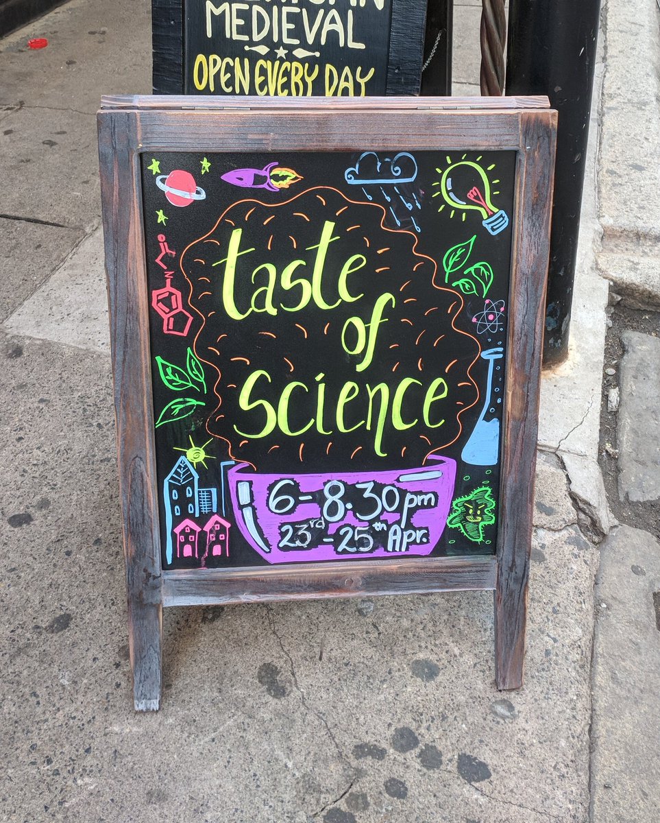 ScientistFollow's tweet photo. Outside of the lab, Ankita enjoys #scicomm. She is a part of the Philly team of @tasteofsci, a science outreach initiative 😍 (3/3) https://t.co/Y4cN8h2viW