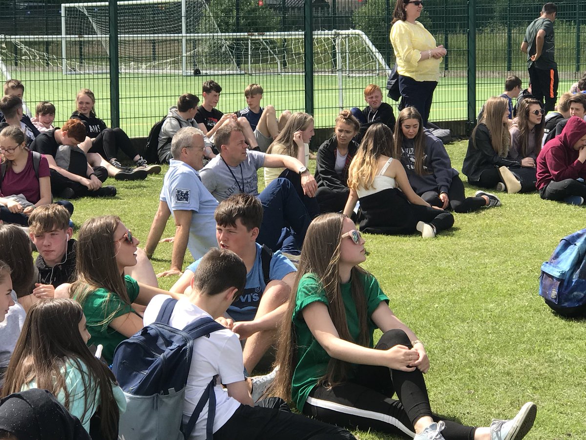 StMungosFalkirk's tweet image. V’s the most relaxed men in the school..... #sportsday #medalpresentations