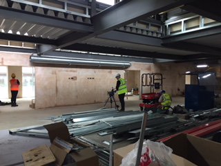 Parli_NewBuild's tweet photo. Lots going on in our new LaSWAP building. Very exciting developments 🤗#newbuild #Camden #buildingworks #foundation #hardhat https://t.co/SAf3700gcW